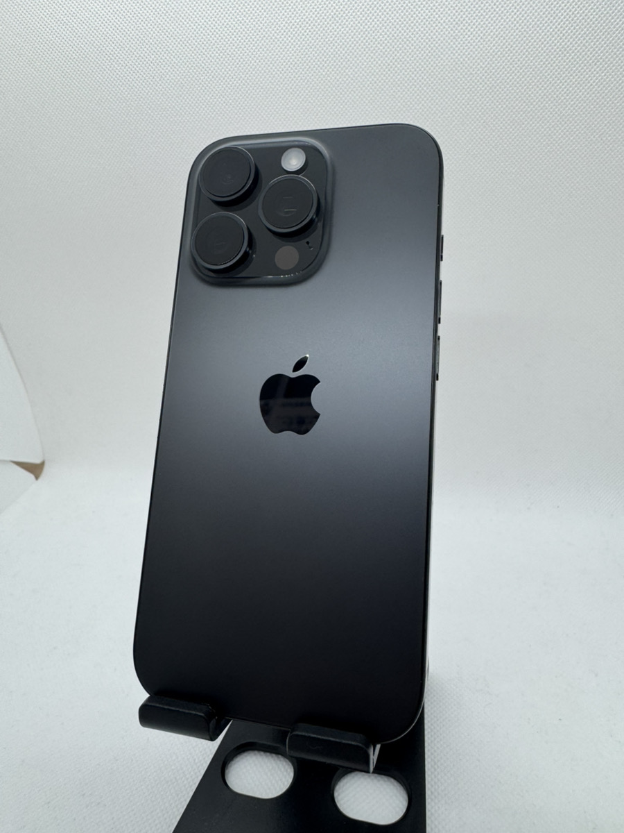 iPhone16 Pro 128GB ブラックチタニウム au△　【浦添店】