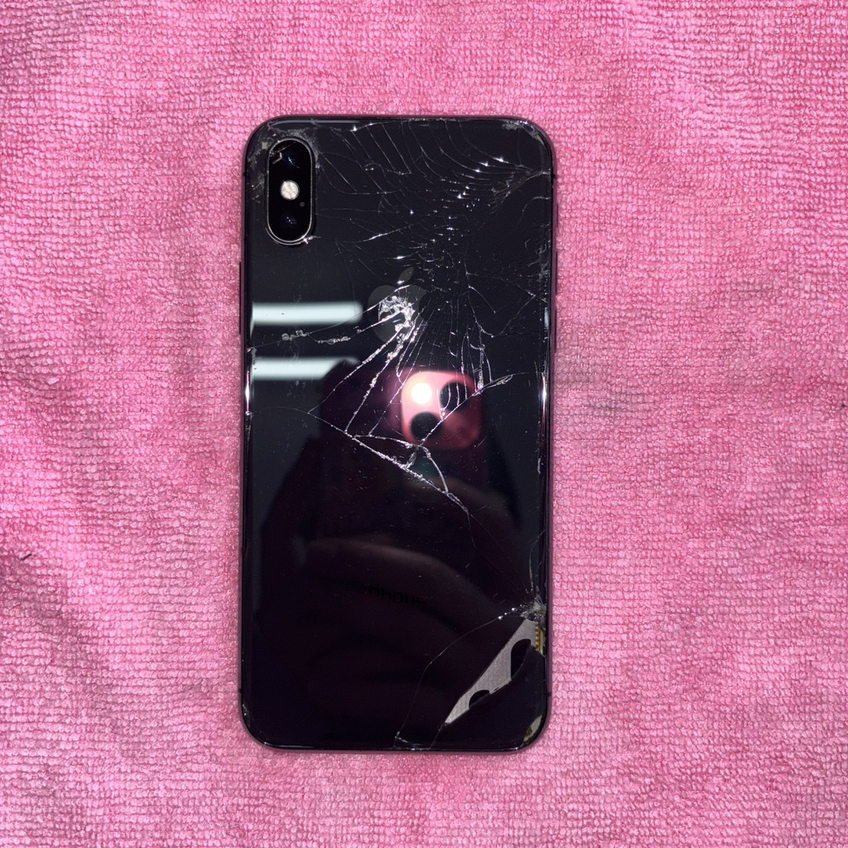 iPhone X ブラック 256GB ジャンク品 【那覇店】